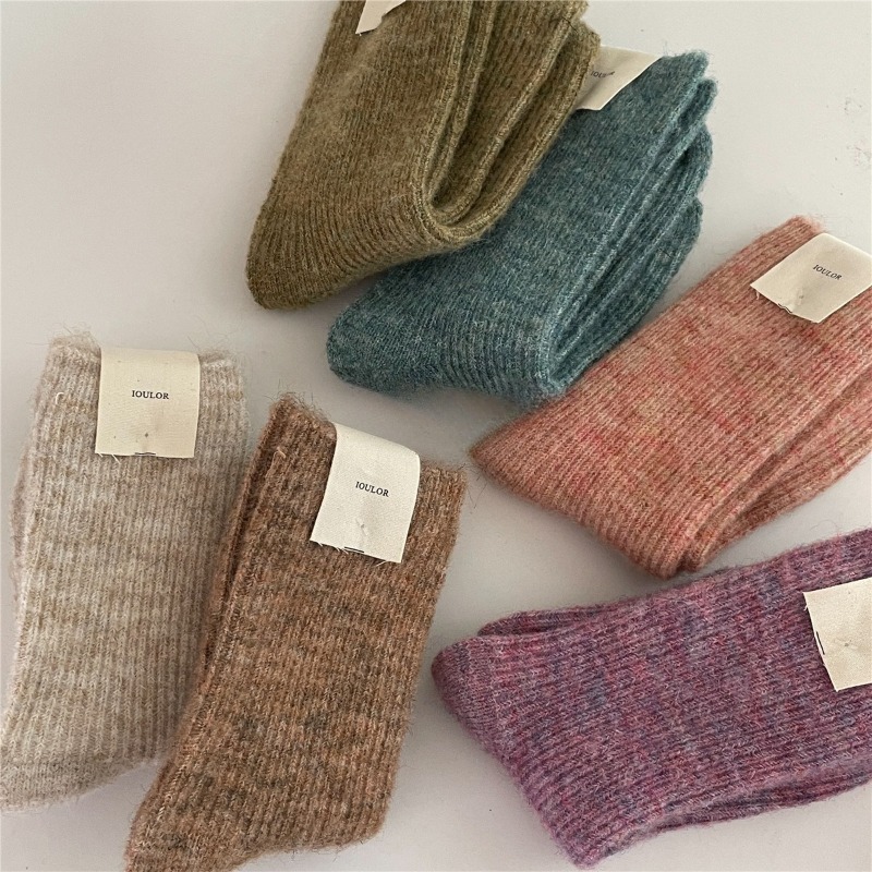 9 pairs New Winter Thermal Ove - Thermal Sock Wool recension och pris