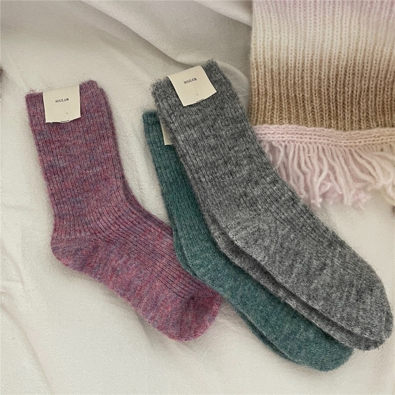 9 pairs New Winter Thermal Ove - Thermal Sock Wool recension och pris