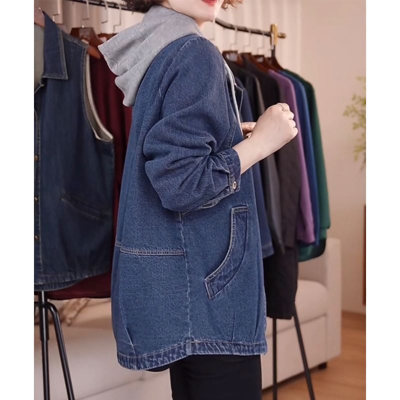 European High-Quality Denim Ja - Down Jacket Packable recension och pris