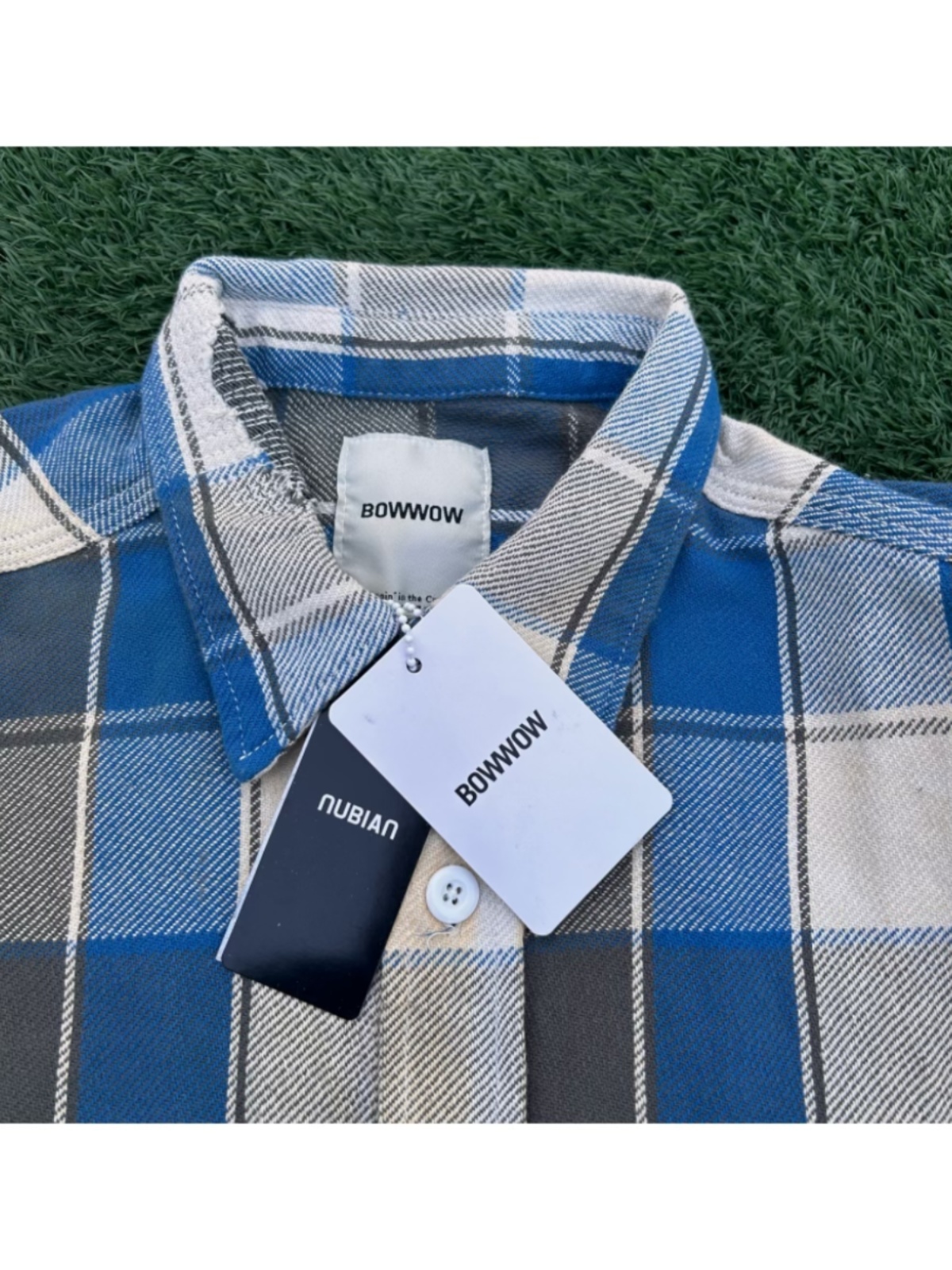 Japanese line BOWWOW FLANNEL L - Flannel Shirt Lined recension och pris