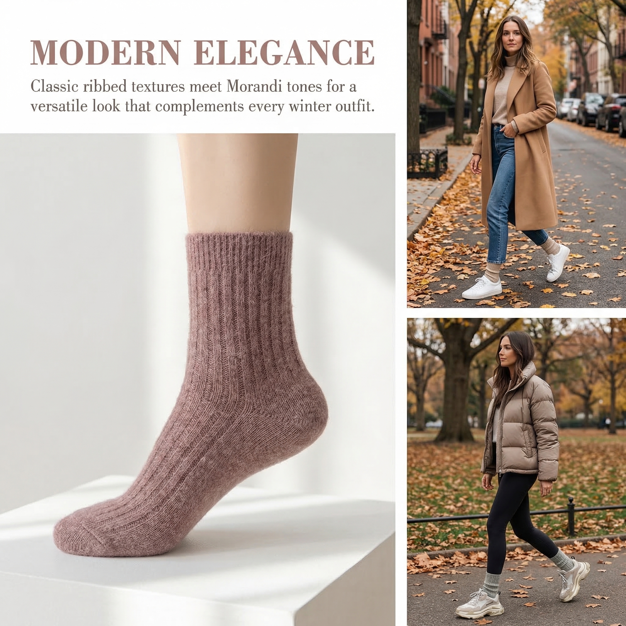 Wool Socks Women's Female Wint - Thermal Sock Wool recension och pris