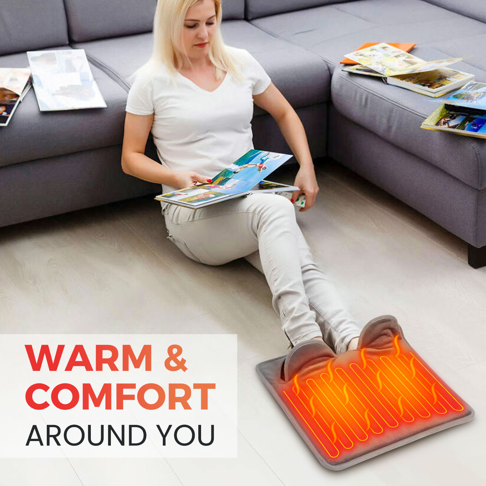 Electric Heating Foot Warmer W - Hand Warmer Electric recension och pris