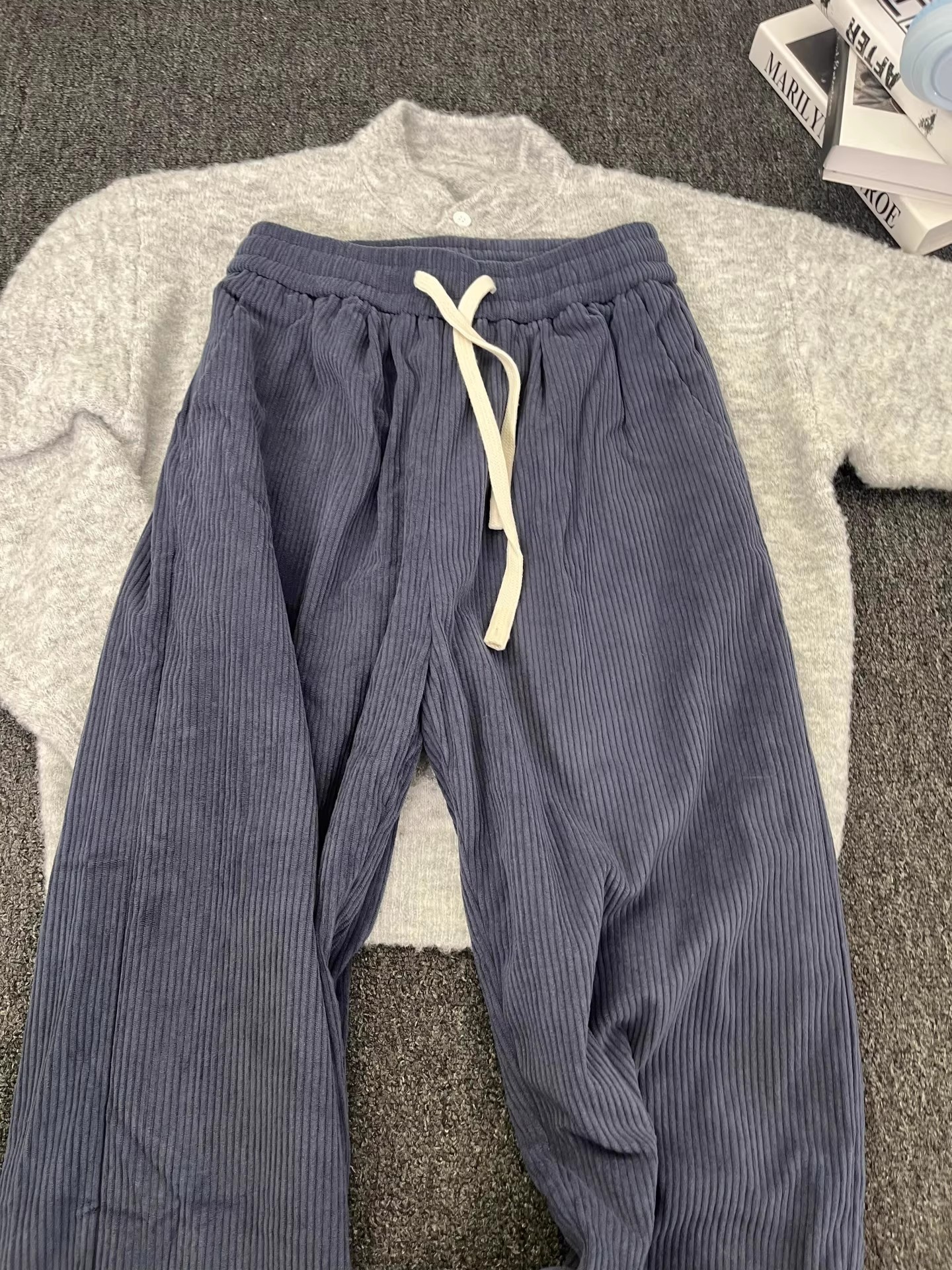 Thiened Winter Snowboard Pants - Corduroy Pant Warm recension och pris