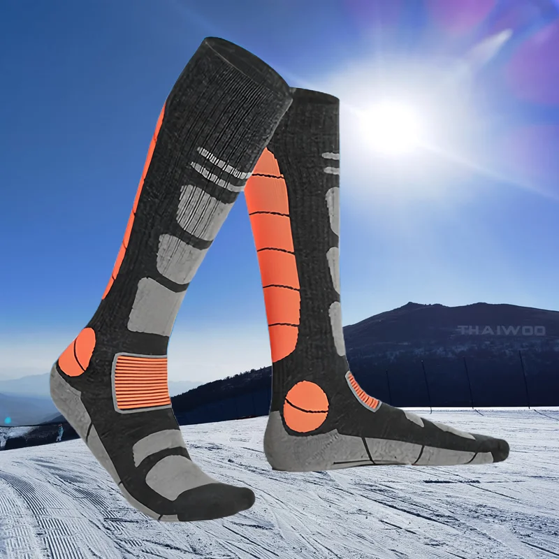 1 Pair Merino Wool Ski Socks M - Thermal Sock Wool recension och pris