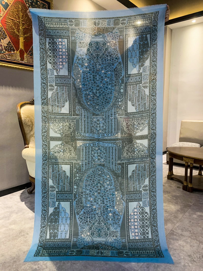 Tassels Long Scarf Luxury Bran - Cashmere Pashmina Wrap recension och pris