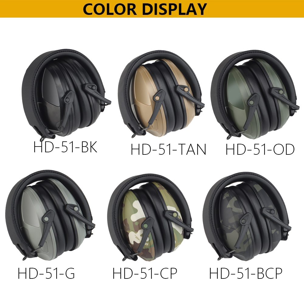 IPSC Shooting Noise Cancelling - Earmuffs Foldable recension och pris