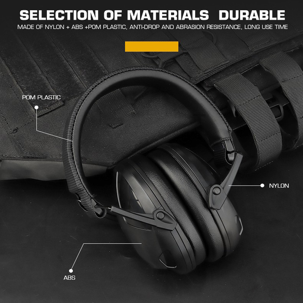 IPSC Shooting Noise Cancelling - Earmuffs Foldable recension och pris
