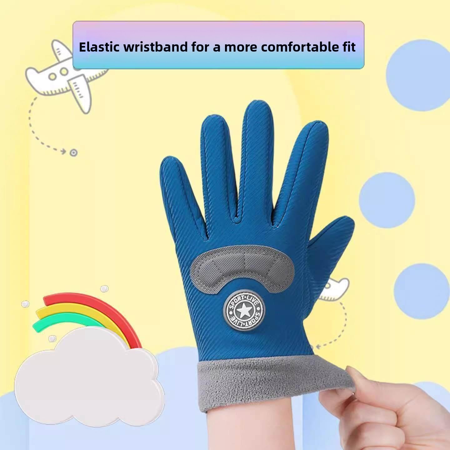 Children's Ski Gloves Winter W - Snow Glove Insulated recension och pris