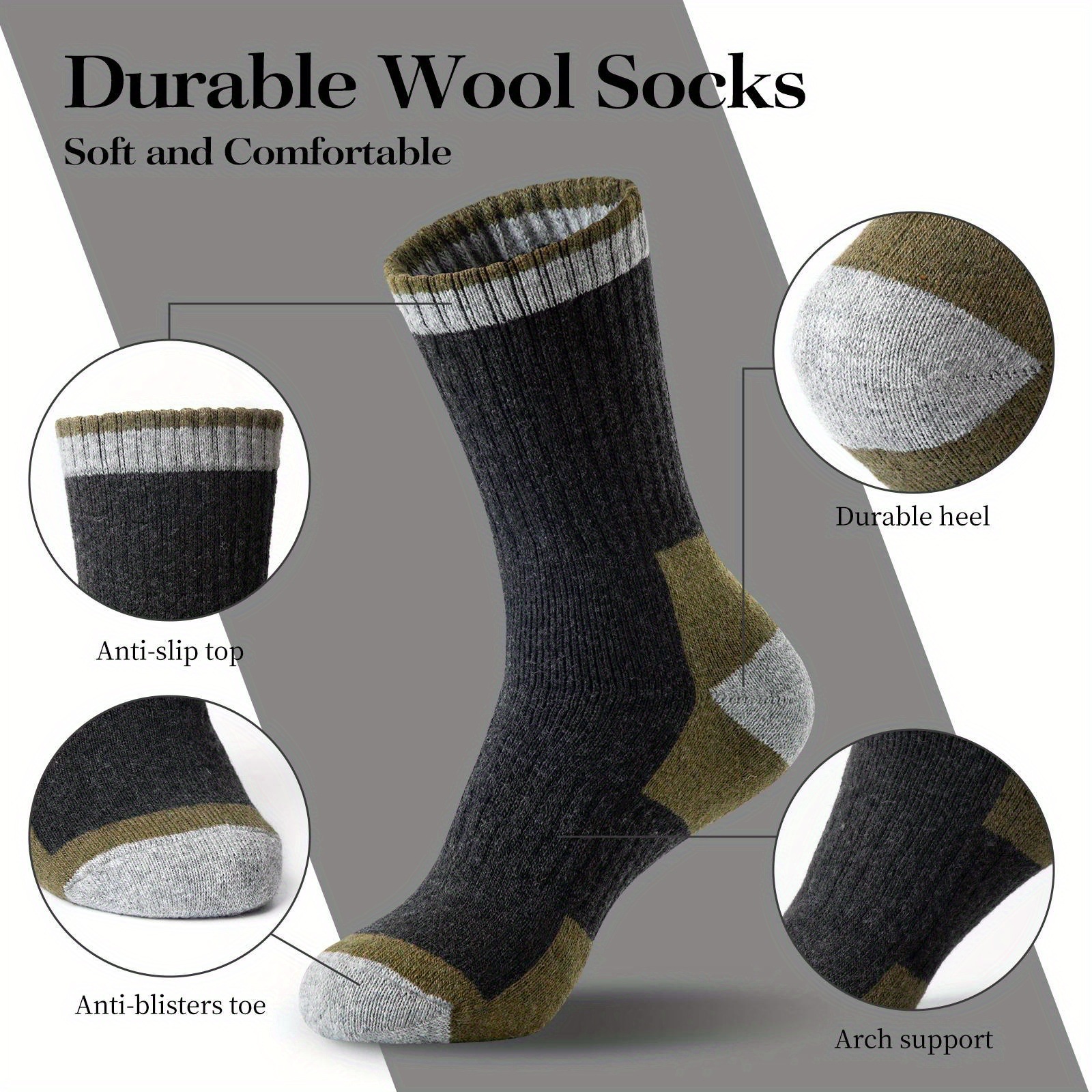 Winter Merino Wool Socks Thick - Thermal Sock Wool recension och pris