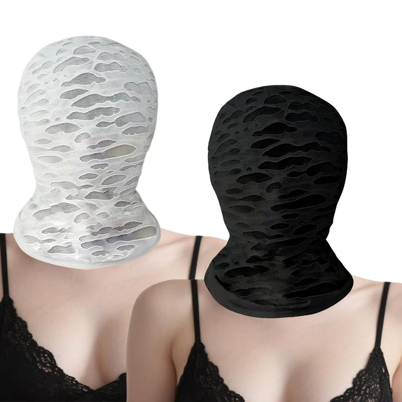 New Punk Distressed Ripped Fac - Balaclava Ski Mask recension och pris