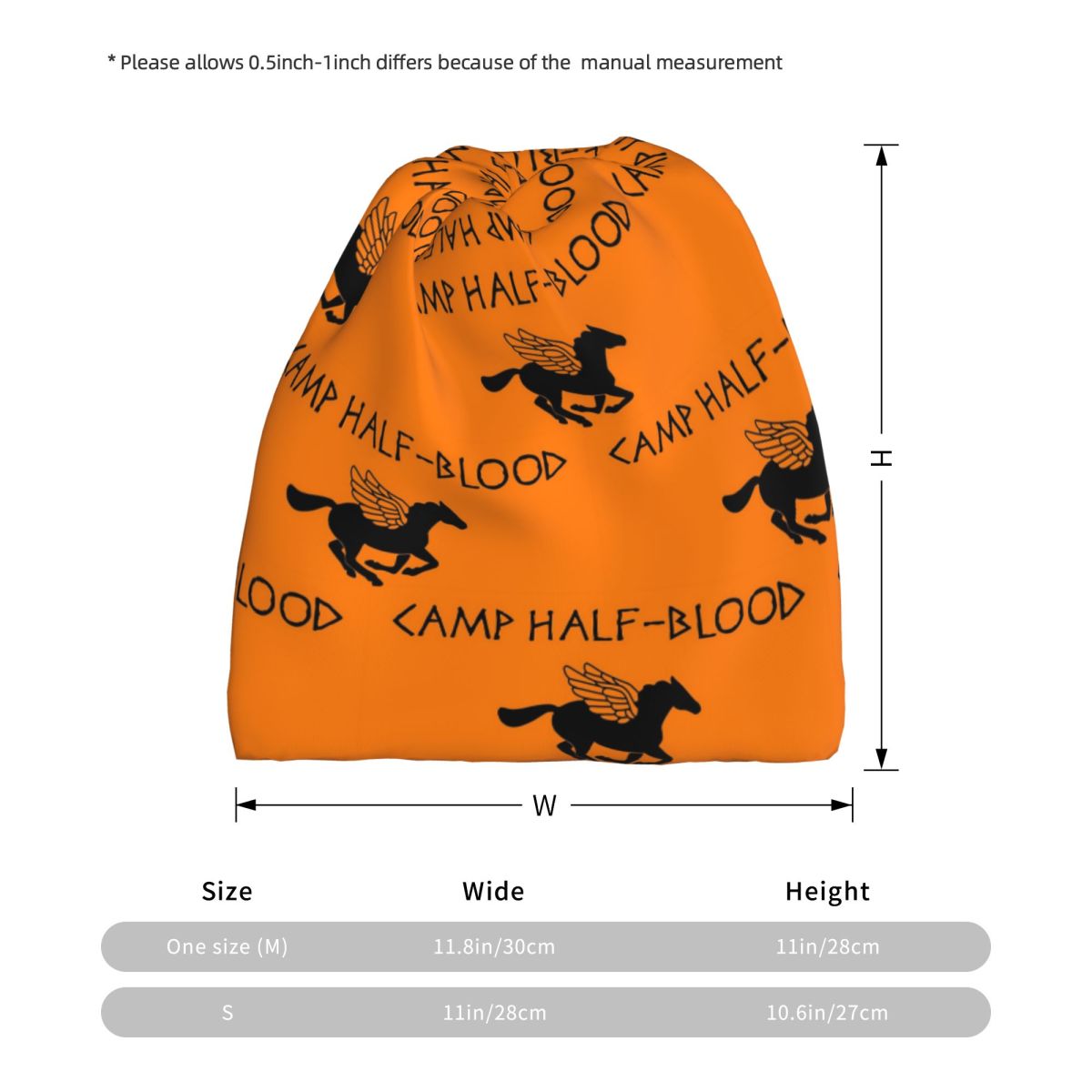 Camp Half-Blood - Percy Jackso - Knit Beanie Hat Warm recension och pris