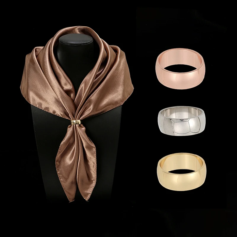 Fashion Metal Scarf Buckle But - Shawl Wrap Winter recension och pris