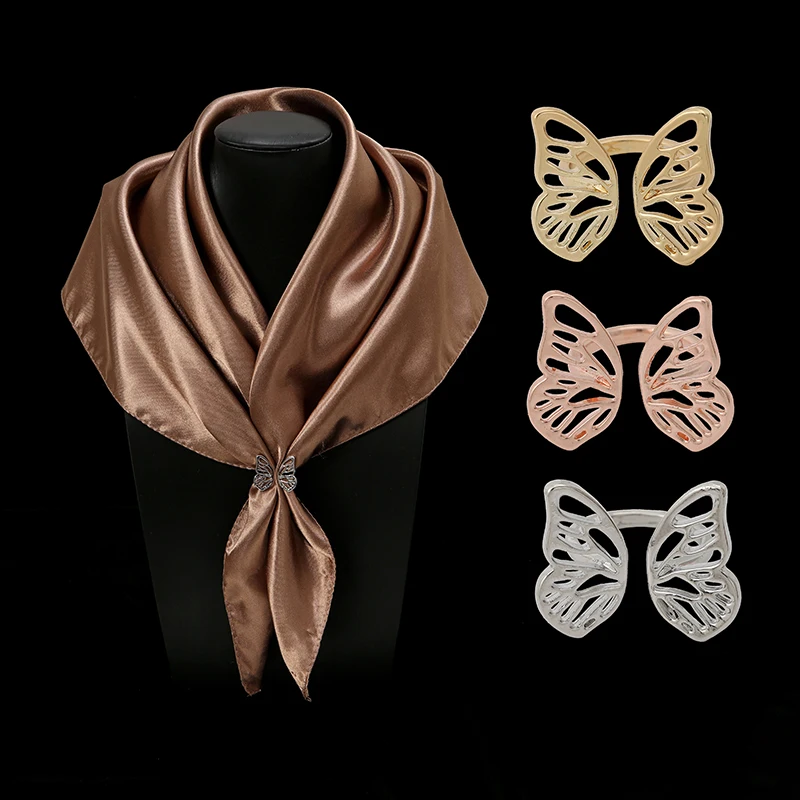 Fashion Metal Scarf Buckle But - Shawl Wrap Winter recension och pris