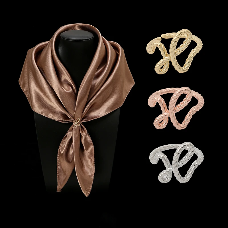 Fashion Metal Scarf Buckle But - Shawl Wrap Winter recension och pris