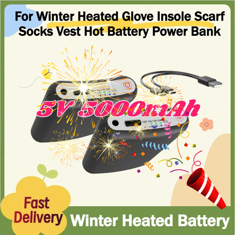 For Winter Heated Glove Insole - Heated Vest Battery recension och pris