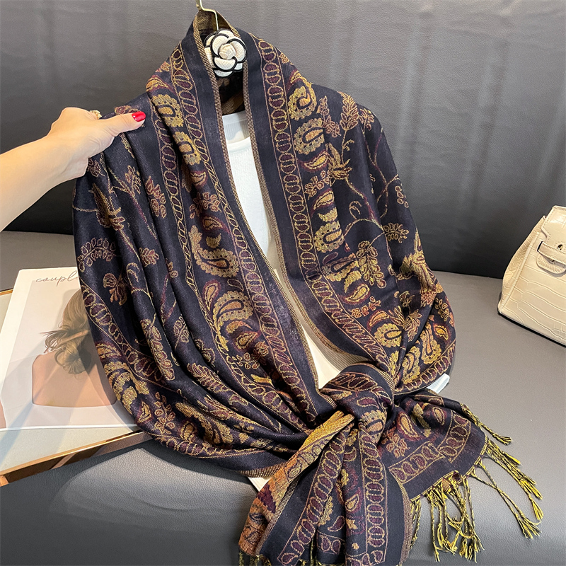 Luxury Brand Autumn Cashmere P - Cashmere Pashmina Wrap recension och pris