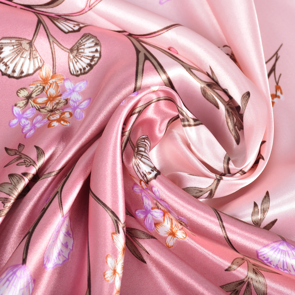 BYSIFA| Pink New Silk Shawl Sc - Shawl Wrap Winter recension och pris