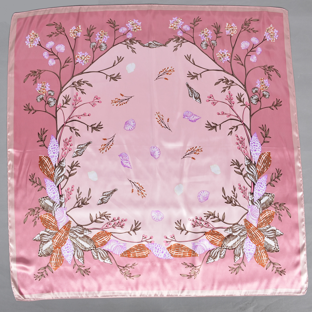 BYSIFA| Pink New Silk Shawl Sc - Shawl Wrap Winter recension och pris