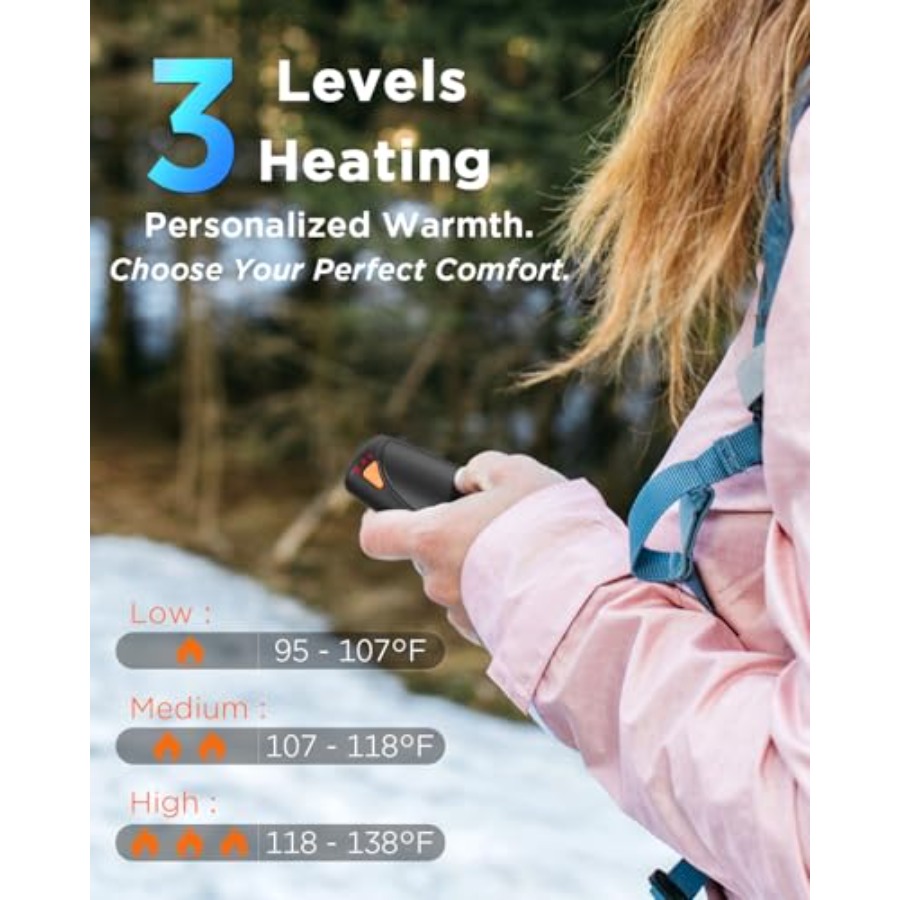 Hand Warmers Rechargeable with - Hand Warmer Electric recension och pris