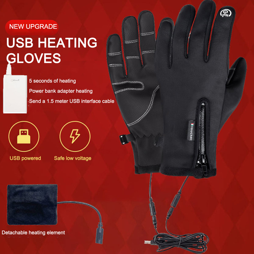 USB Touch Screen Gloves Heatin - Touch Screen Gloves recension och pris