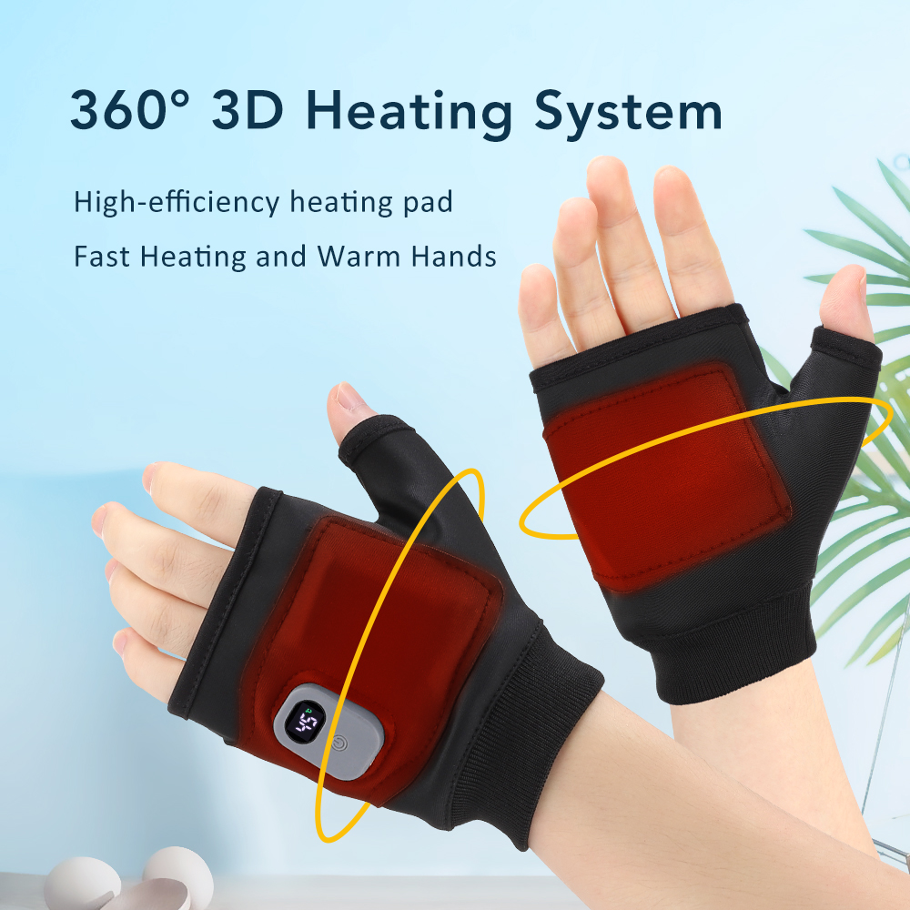 3 Levels Heating Gloves 360° T - Hand Warmer Electric recension och pris