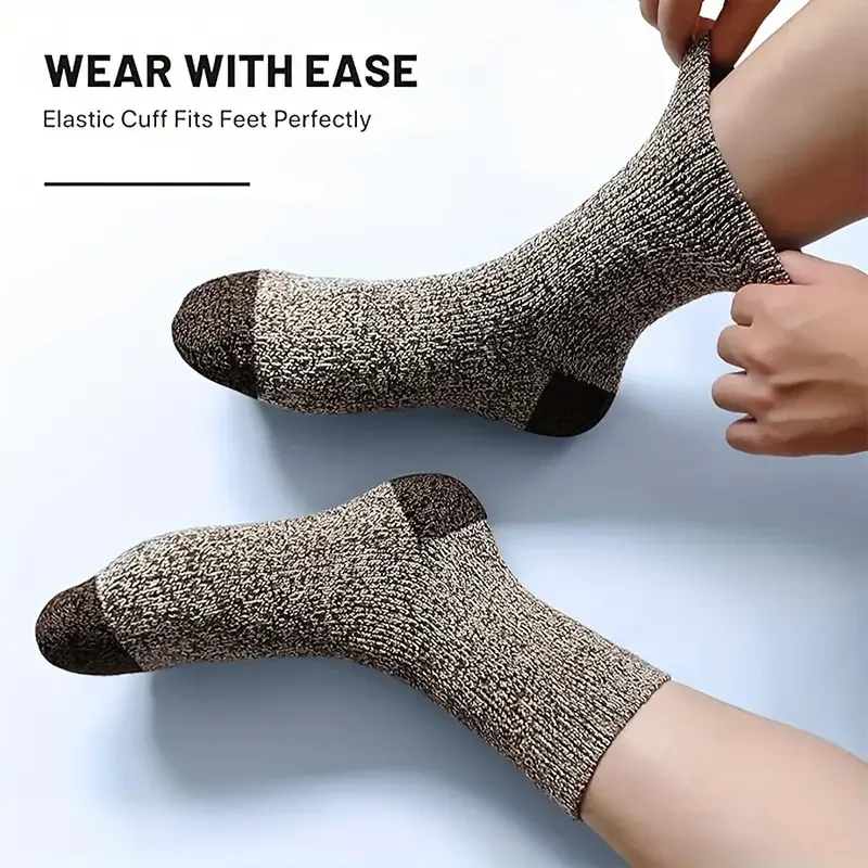 5 Pairs Merino Wool Socks for  - Thermal Sock Wool recension och pris